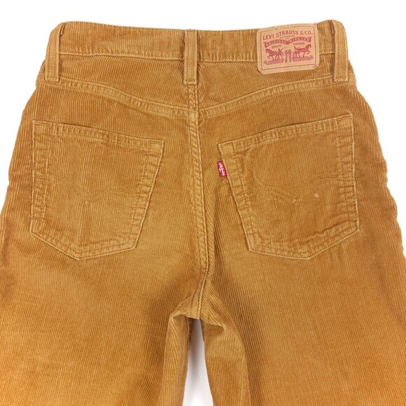 NEW Levis 94 Baggy Dad Jeans High Rise Vintage Tan Corduroy Womens Plus 32 x 31 - Picture 7 of 9